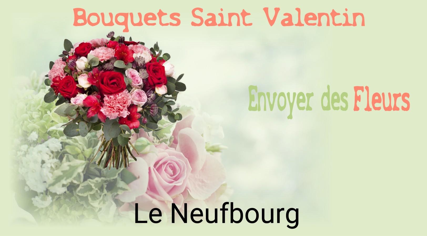 Roses de Saint-Valentin livrées à Le Neufbourg